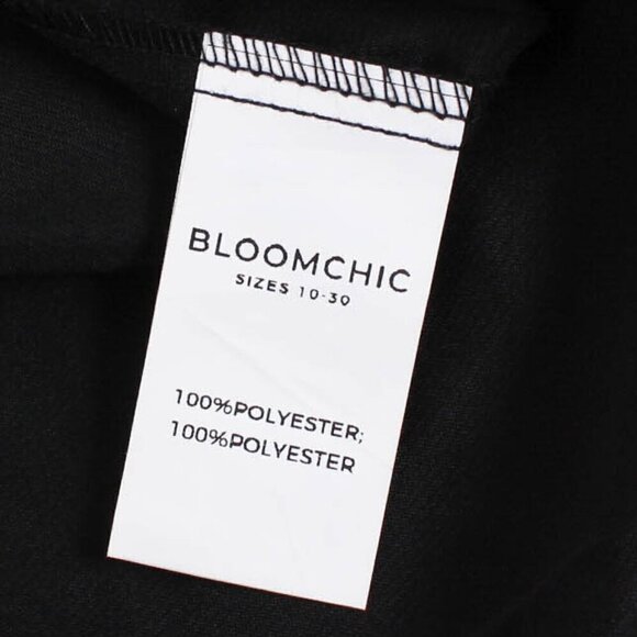 Bloomchic Halloween Crochet Lace Keyhole Bell Sleeve Blouse, NWT, 14-16 - Picture 5 of 5